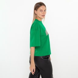 Футболка женская Little Secret, зелёная, размер 46