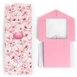 Цена за 5 шт. Коробка кондитерская с окном, сундук, Самой нежной, 20?20?20 см