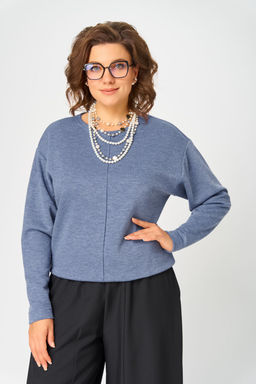 Джемпер Bliss 4234 стальной синий