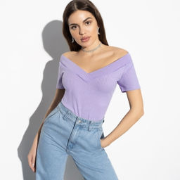 Футболка Ради удовольствия (lilac) - Charutti фото 5