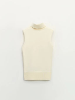 Топ без рукавов с воротником стойкой / Zarina  фото 9