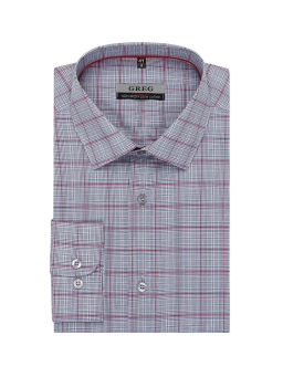 Сорочка мужская длинный рукав GREG 375/231/6043/Z/1p