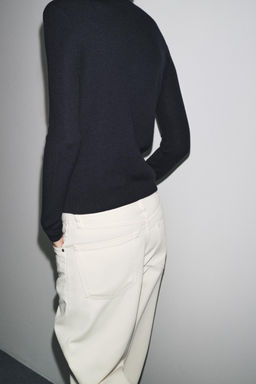 100% WOOL RIBBED CARDIGAN - Zara фото 3