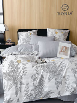 КПБ Boris Двусторонний Страйп-сатин BORDSS004 Семейный