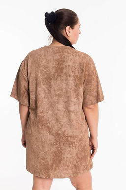 Туника М325112Пб коричневый - Елена фото 7