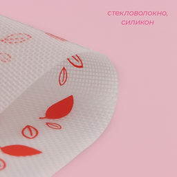 Коврик для выпечки армированный Доляна Макарун, силикон, 40?32 см, белый  фото 4