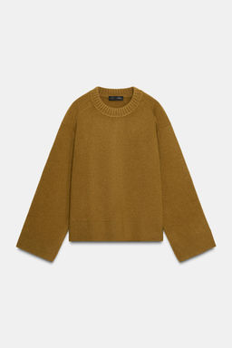 95% WOOL LONG SLEEVE JUMPER - Zara фото 7