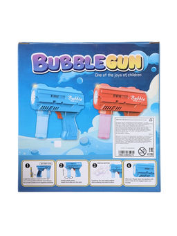 Генератор мыльных пузырей Пистолет, световые эффекты, работает от батареек, красный - Simaland фото 13