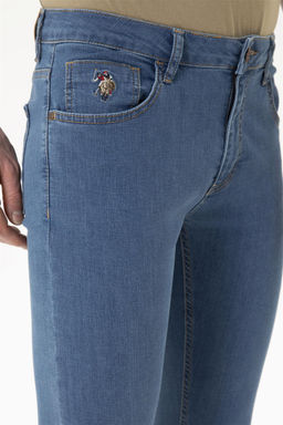 Мужские синие джинсовые брюки - U.s. polo assn фото 5