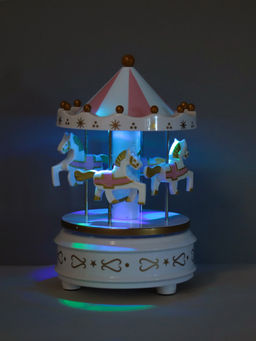 Шкатулка музыкальная Карусель 17х11 см / YR-106 /уп 36/72/ - Галеонтрейд фото 6