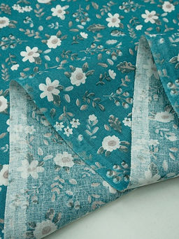 Бязь "Ивона" цв.морская волна, ш.1.5м, хлопок-100%, 120гр/м.кв