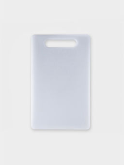 Доска разделочная Доляна «Бастерн», пластик PP, 40×25×0.9 см, белая