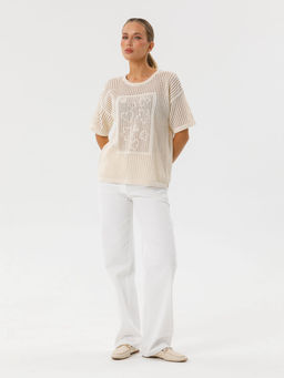 Блузка вязаная - Stilla фото 2