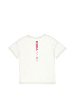 K_z _ocuk Beyaz Ti__rt Sepette S_rpriz _ndirim - U.s. polo assn фото 3