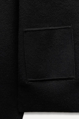 PLAIN KNIT CARDIGAN WITH SHOULDER PADS - Zara фото 6