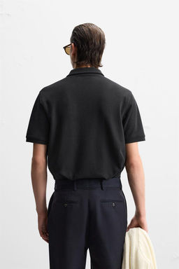 TEXTURED POLO SHIRT - Zara фото 19