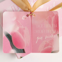 Подарочный набор, планер, ручка пластик «С 8 марта»