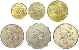 Набор монет 1997 года Гонконг Возврат Гонконга под юрисдикцию Китая