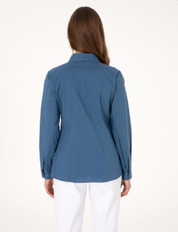 A__k _ndigo Slim Fit Uzun Kollu G_mlek - Pierre cardin фото 5