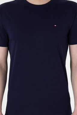 Erkek Regular Fit Bisiklet Yaka Lacivert Basic Ti__rt - U.s. polo assn фото 7