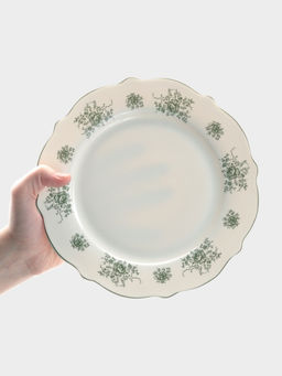 Тарелка глубокая WY Emerald Essence, 200 мл, d=21.5 см, фарфор, белая