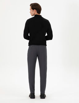 Мужские брюки из плотной ткани антрацитового цвета - U.s. polo assn фото 4