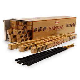Благовония HEM sq Sandalo сандал уп-25шт 8 палочек