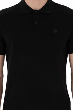 Erkek Slim Fit Polo Yaka Siyah Basic Ti__rt Sepette S_rpriz _ndirim - U.s. polo assn фото 6