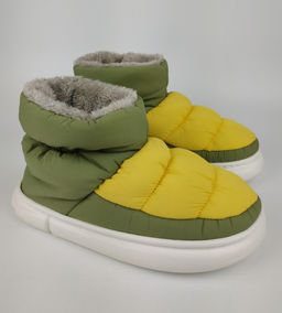 ТЕПЛЫЕ Тегли (тапочки нейлоновые) с мехом