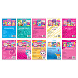 Раскраски для девочек набор Мои любимые картинки, 10 шт. по 12 стр. - Буква-ленд фото 5