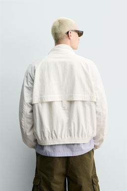 CAZADORA T?CNICA RELAXED FIT / Crudo - Zara фото 3