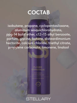 STELLARY Парфюмированный аэрозоль-антиперспирант FLOWER HYPNOTIQUE  фото 5