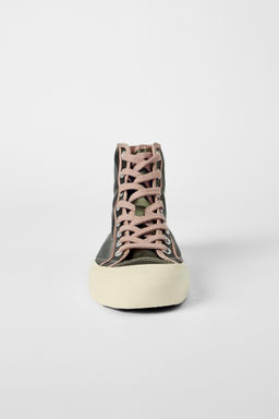 HIGH-TOP TRAINERS BOBBY GILLESPIE X ZARA  фото 4