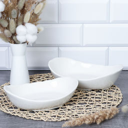 Блюдо 2 штуки на подставке 18/22 см / KT130 /уп 8/ с лотком - Галеонтрейд фото 5