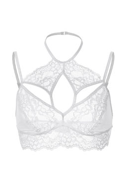 Бралетт удлиненный Erolanta Nelly, белый (42-44)  фото 6