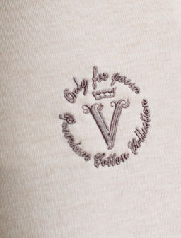 D44.089 Брюки женские бежевый меланж