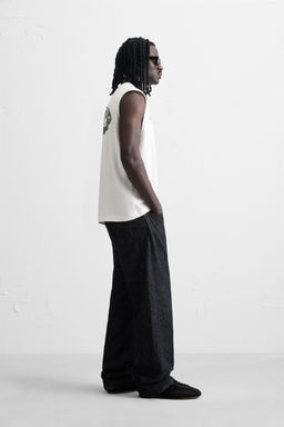 WASHED PRINT TANK TOP - Zara фото 4