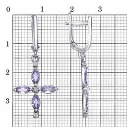СЕРЬГИ 33815116Пл6 - Красная пресня фото 2