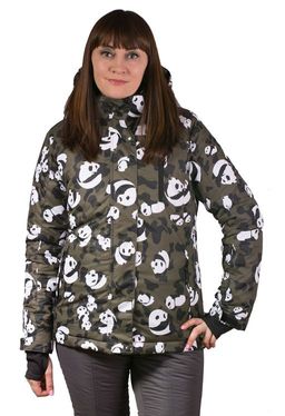 Женская Горнолыжная куртка Панда-1 Sportsolo.ru  фото 6