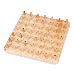 Геоборд с карточками, 23х23 см - Лесная мастерская фото 4