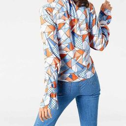 Блузка, пестрая - Patrizia dini фото 4