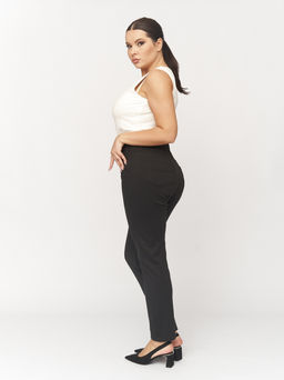 Брюки из плотного трикотажа ZBB13406BLK01 - Артесса фото 3