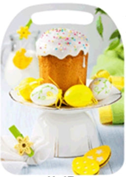 Цена за 2 шт. Доска разделочная с картинкой К-47