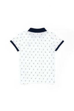 Белая футболка с воротником-поло для мальчика Неожиданная скидка в корзине - U.s. polo assn фото 3