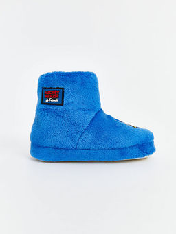 Mickey Mouse Bask?l? Pel?? Erkek ?ocuk Ev Botu