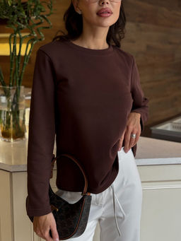 Джемпер AURA 2210-176 шоколадный