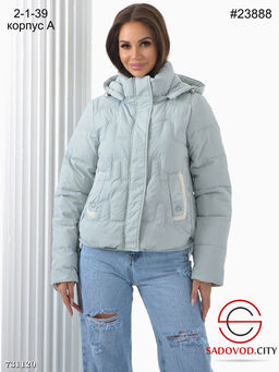 Женская весенняя куртка с капюшоном - Bruno фото 4