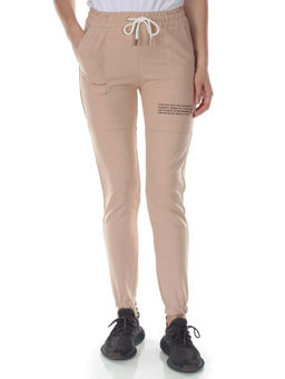 QB-65 BEIGE Брюки спортивные женские (95% хлопок, 5% стрейч) P&S - Fashion фото 7