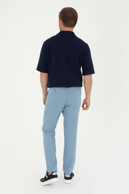 Мужские брюки из парусины цвета индиго - U.s. polo assn фото 10