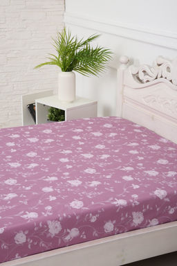 Простыня поплин Пиония-компаньон